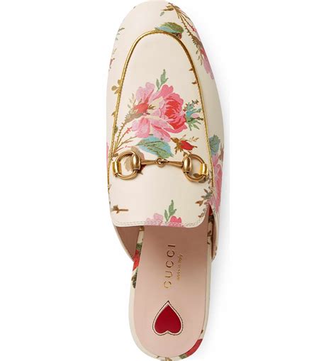 gucci princetown floral|Gucci Mules for Women .